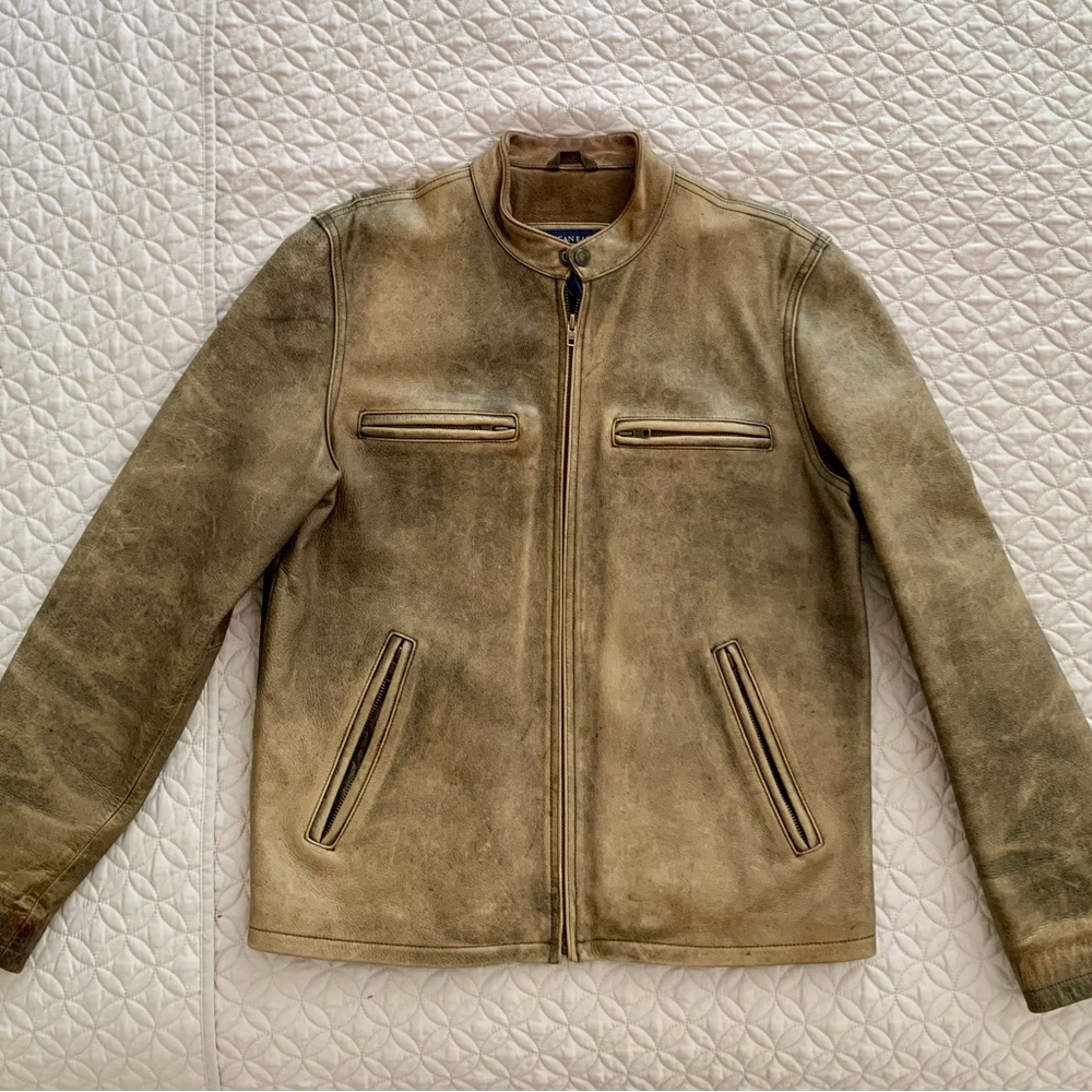 American Eagle Genuine Leather Jacket - Men’s Size Medium